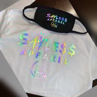 Image 1 of Say Less Apparel (Rainbow Reflective)