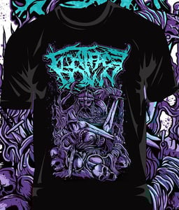 Image of Float Face Down "Vi-KING" shirt