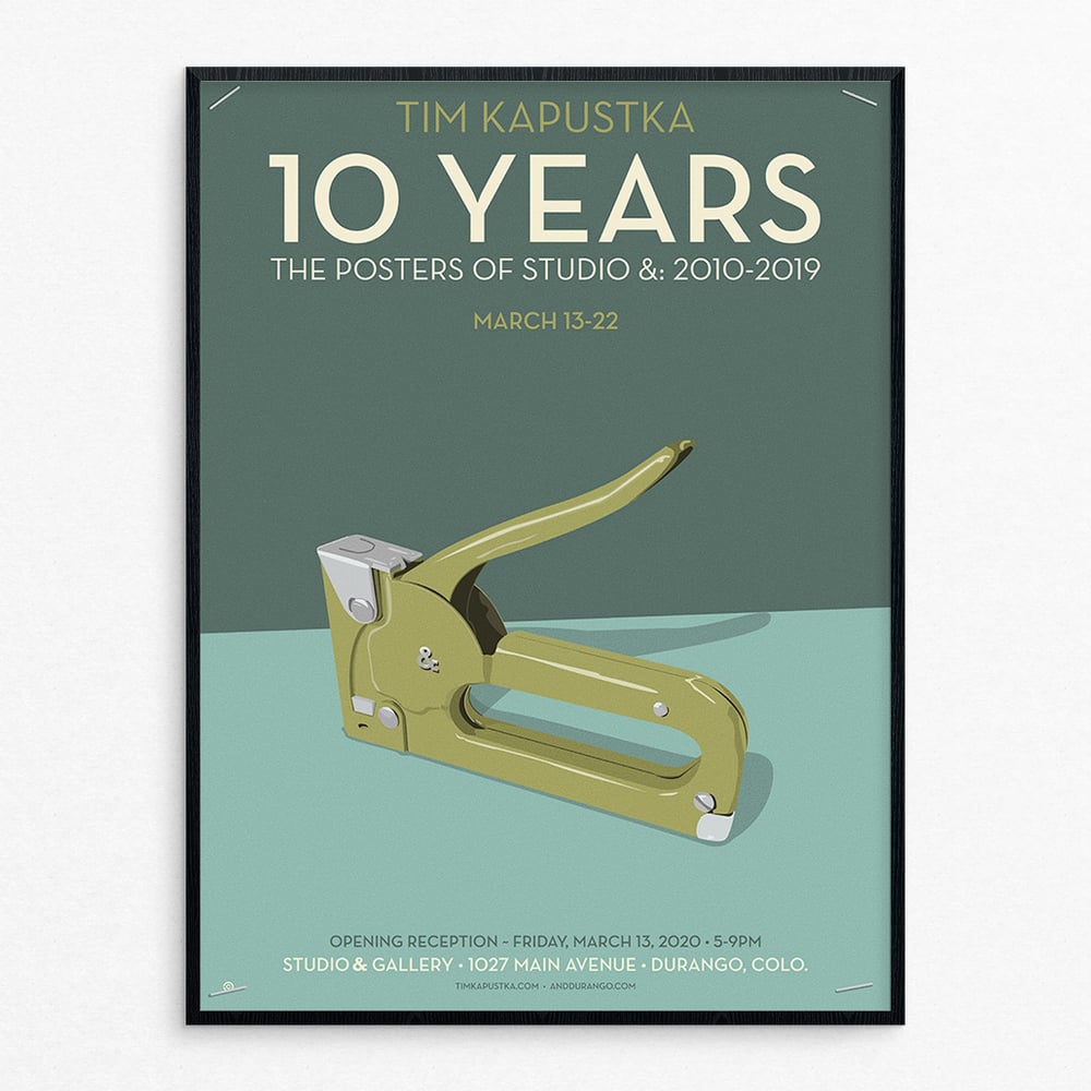 Image of 10 Years: The Posters of Studio & - 2010-2019 Poster - Print