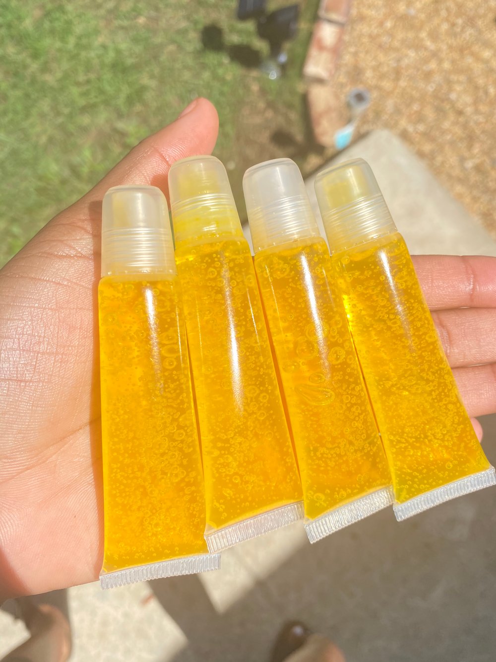 Image of Pineapple 🍍 Lipgloss (scented pineapple ) 