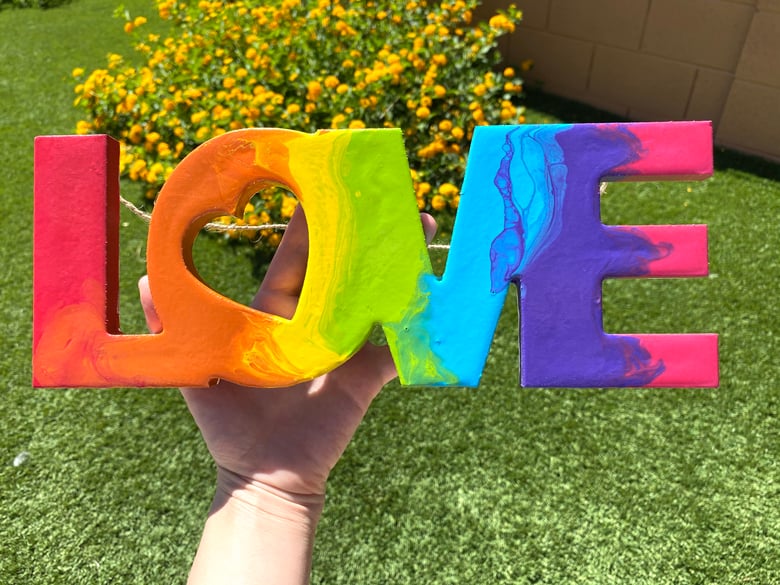 Image of LOVE is LOVE Wall Decor