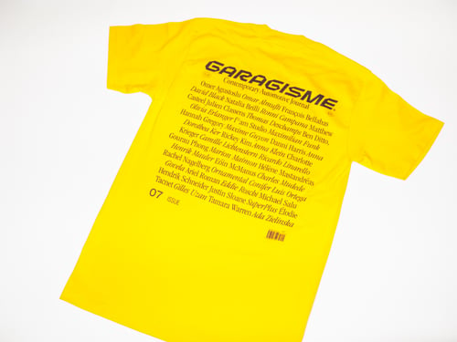 Image of GARAGISME Contributors T-shirt (yellow)