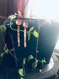 Image 1 of Copper Tepee earrings