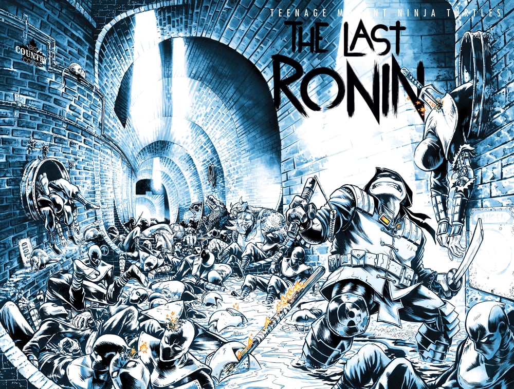 Image of TMNT: The Last Ronin Original Wrap-Around Cover Art!