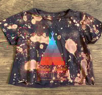 Love My Tribe Bleached Graphic T-shirt