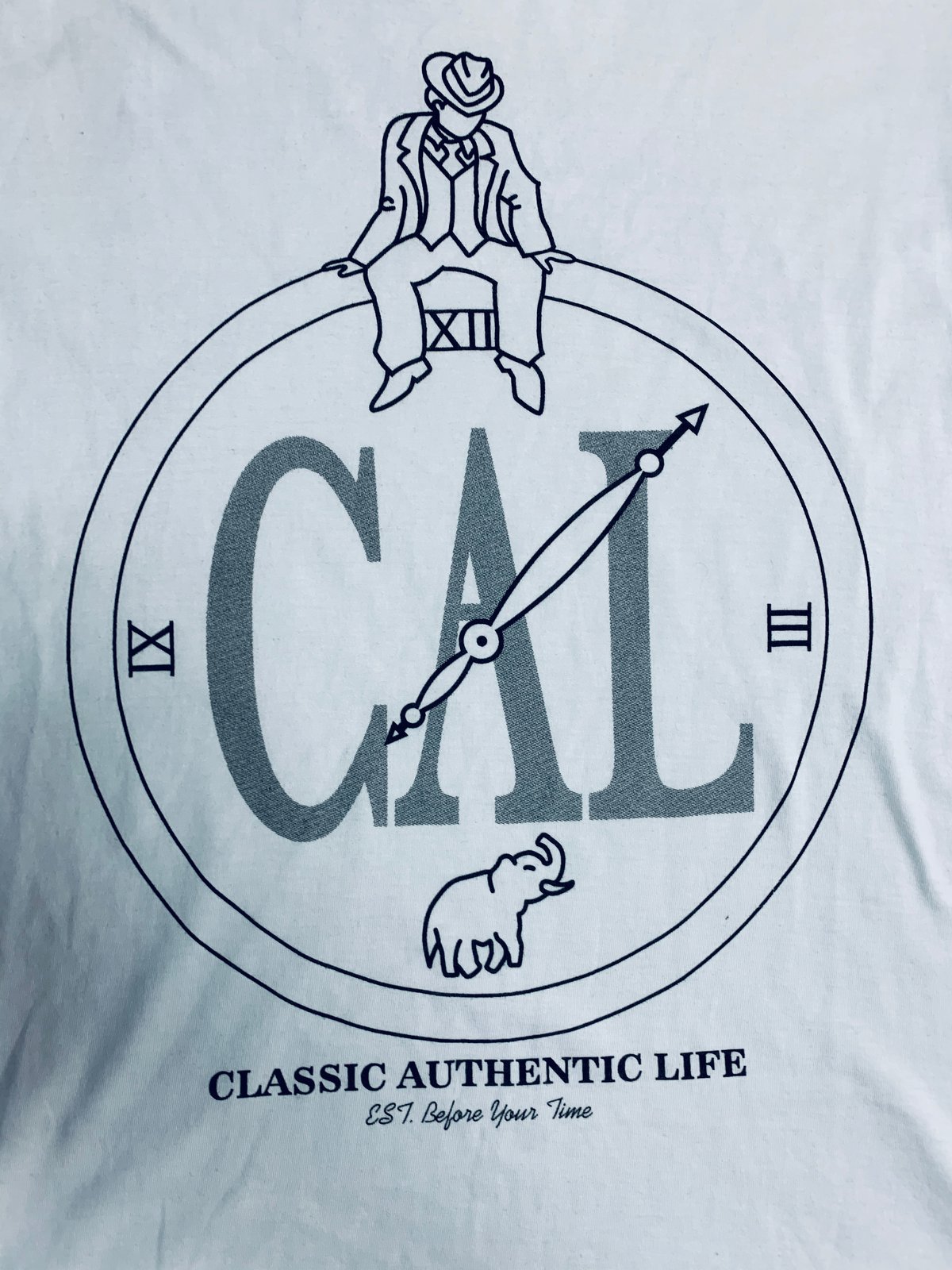 Image of CAL Signature Shirt White/Black