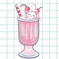Image 4 of Sweet Cats (Chats desserts) A6 Prints