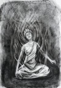 Sati (Parvati) | original drawing