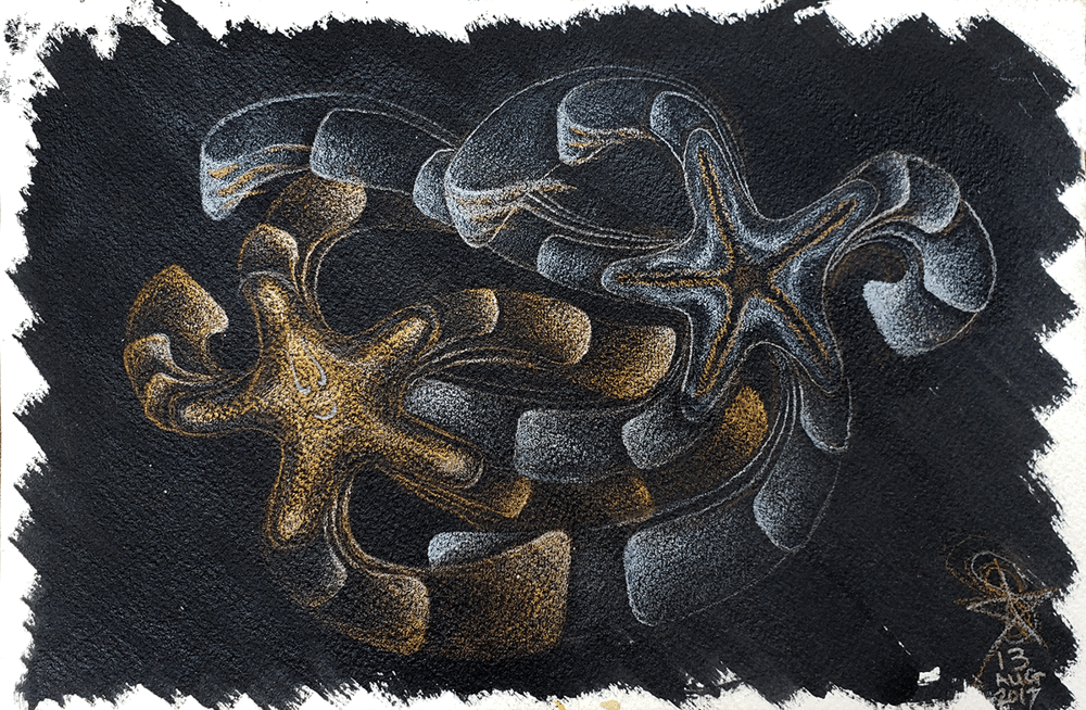Image of 'Starbursted!'  drawing