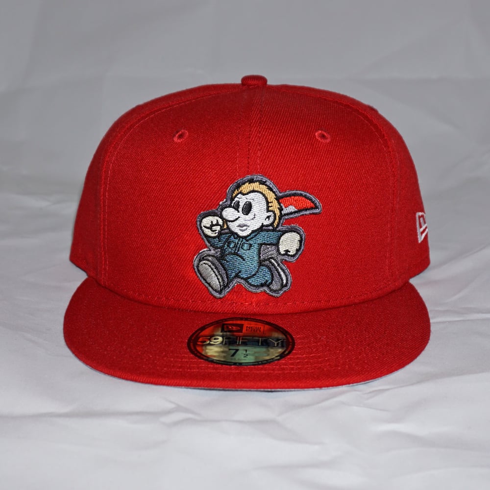 Mikey Custom 59FIFTY Red