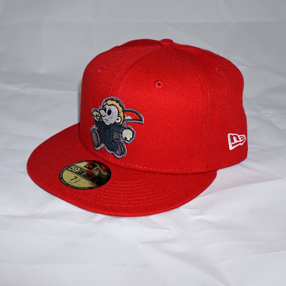 Mikey Custom 59FIFTY Red