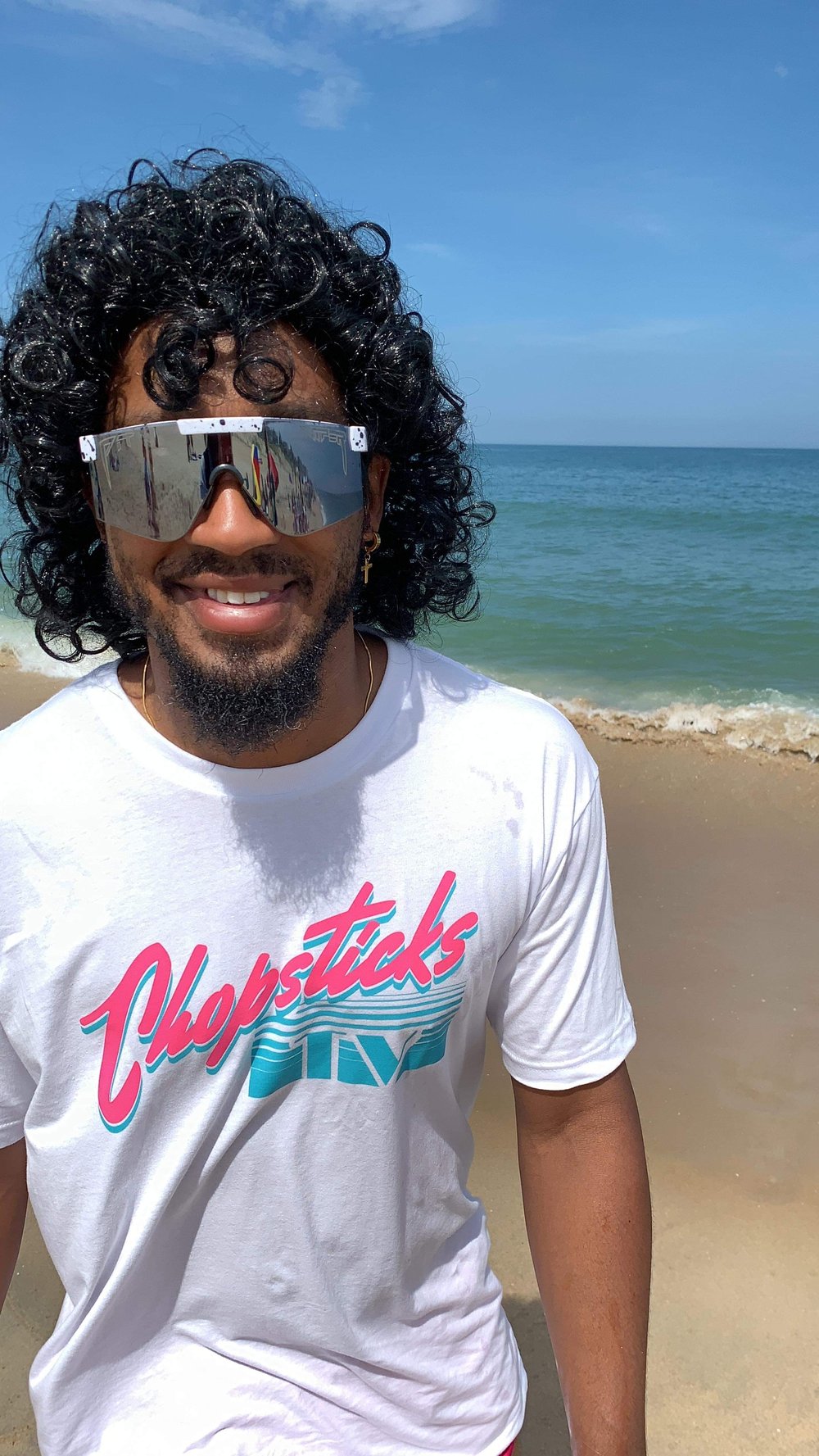 Image of White Retro ChopsticksTv