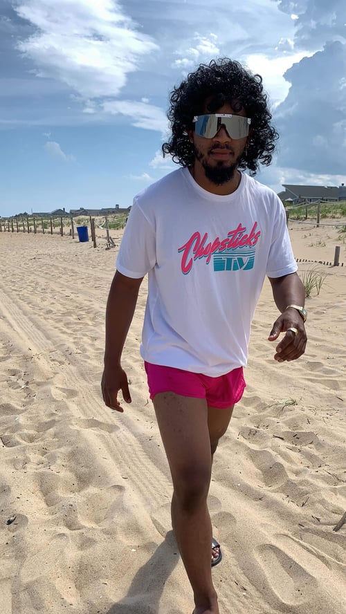 Image of White Retro ChopsticksTv