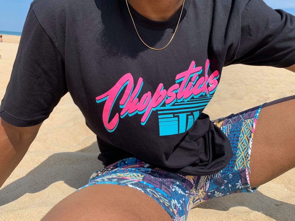 Image of Black Retro ChopsticksTv