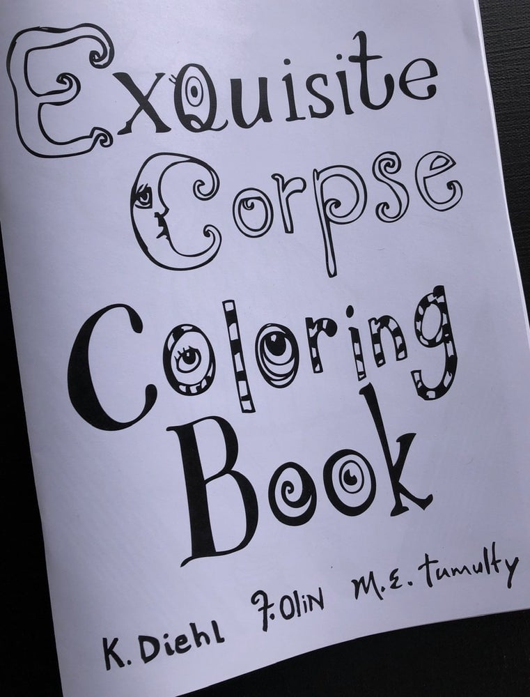 Image of EXQUISITE CORPSE COLORING BOOK