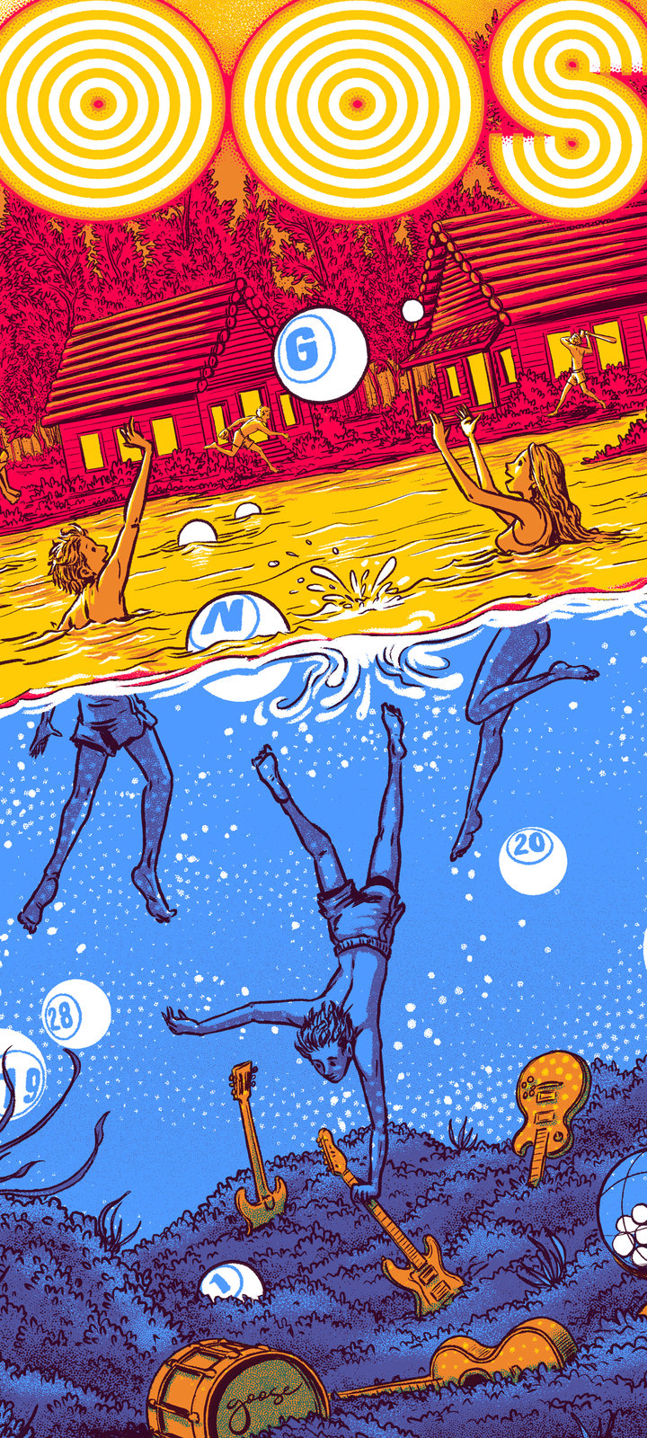 Goose - Bingo Tour 2020 | JAMES FLAMES - Prints, Posters