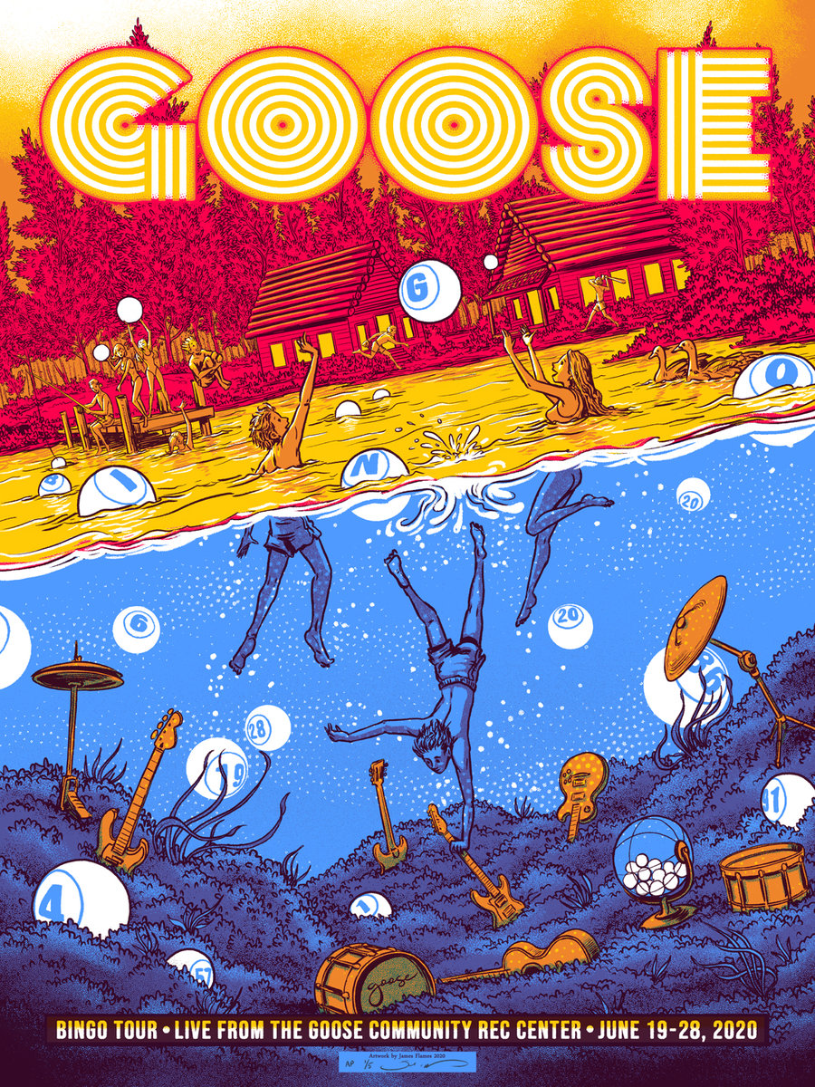 Image of Goose - Bingo Tour 2020 - Glow-In-The-Dark