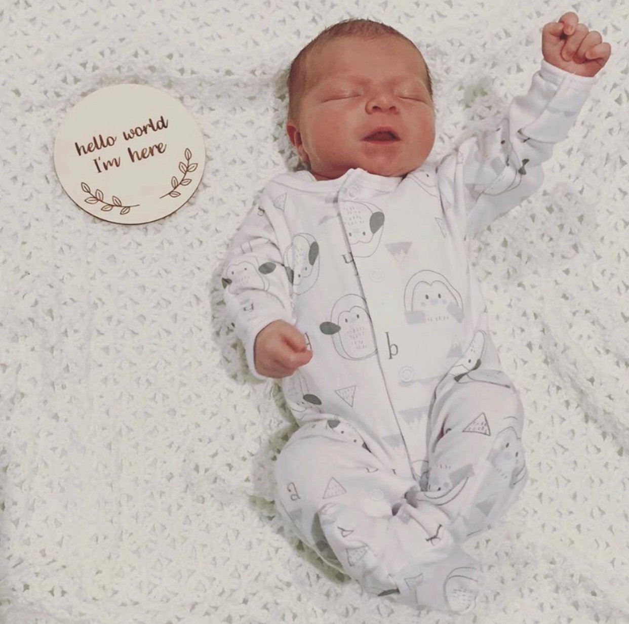 Image of Newborn Announcement Plaques