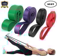 LEEKEY Resistance Band Set, Pull Up Assist Bands - Stretch Resistance Band - Mobility Band Powerlift
