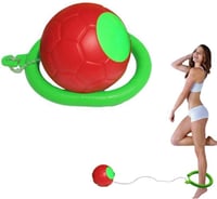 Ya-tube Ankle Skip Jump Ropes Sports Swing Ball,Foldable Flashing Skip Swing Jumping Wheel, Health, 