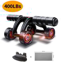 KANSOON Ab Roller Wheel Exercise Equipment - 3/4 Ab Wheel Innovative Ergonomic Abdominal Roller Ab W