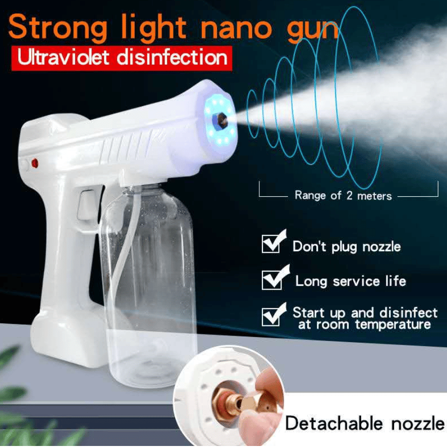 Nano Spray Disinfection Atomizing Gun (Cordless)