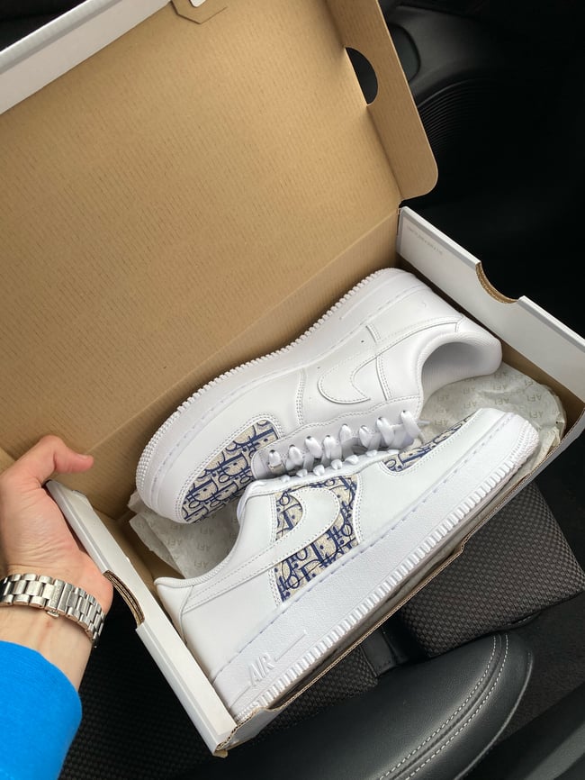 Nike AF1 - Blue Dior V2