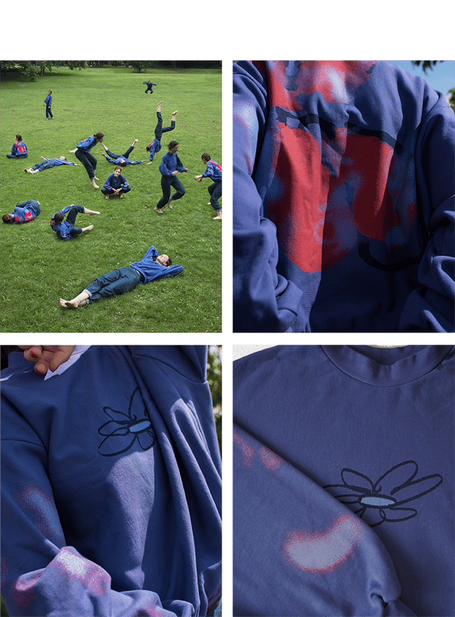 Pullover JULY skipper-blue