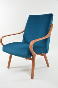 Image 2 of Fauteuil TON bleu canard