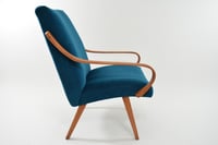 Image 4 of Fauteuil TON bleu canard