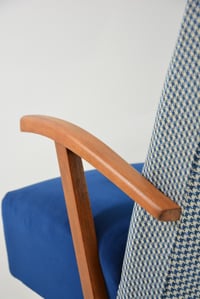 Image 4 of Fauteuil courbé années 50