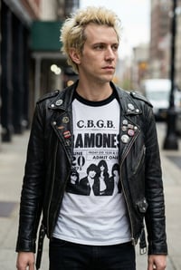 Image 2 of Camiseta Baseball Ramones (CBGB)