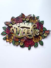 Image 1 of FELIZ DIA MADRE TOPPER SVG / ARCHIVO DIGITAL 