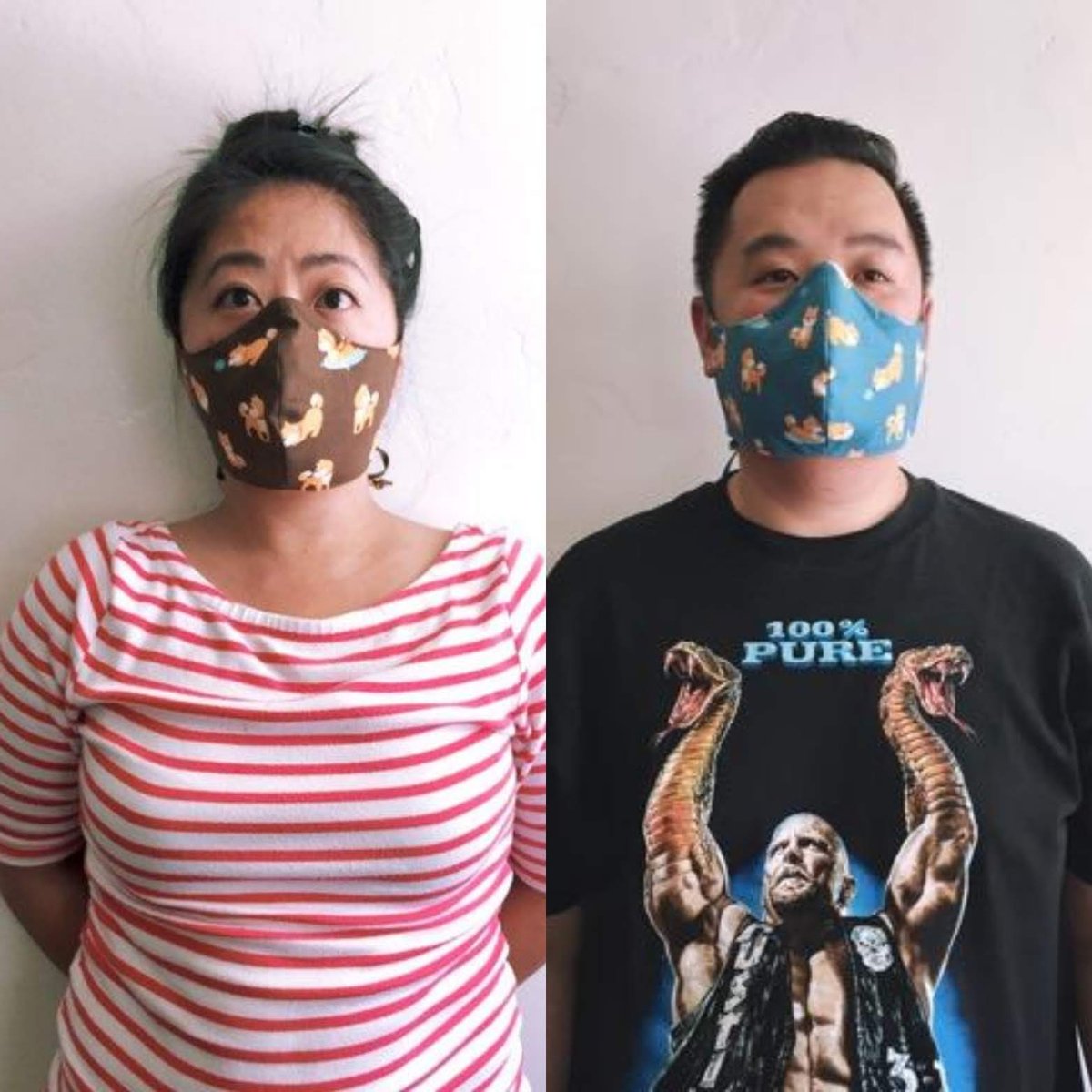 Image of New chambray masks