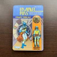 Image 2 of Vintage Collector - Animated Bounty Hunter Enamel Pin