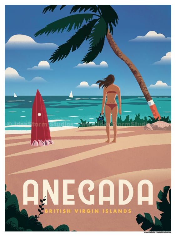 Image of Anegada Poster