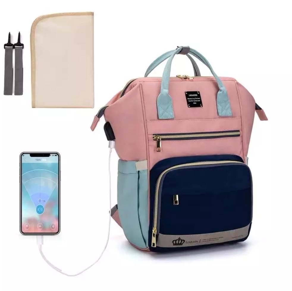 Lequeen diaper bag hot sale usb