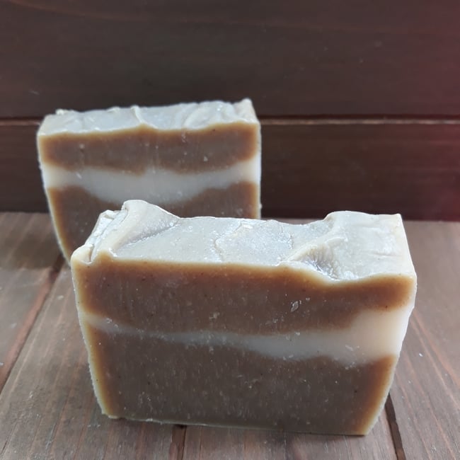 moringa + mint soap