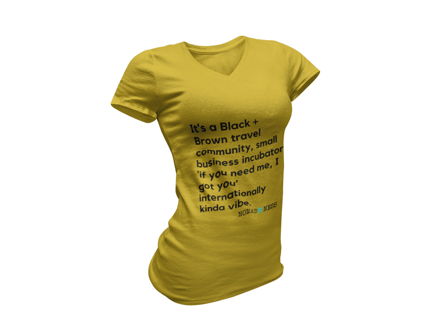 Image of NOMADNESS Vibe T-Shirt - Antique Gold