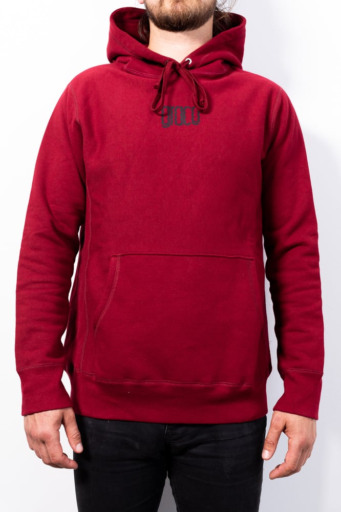 Image of Ripple Effect Hoodie - Deep Red