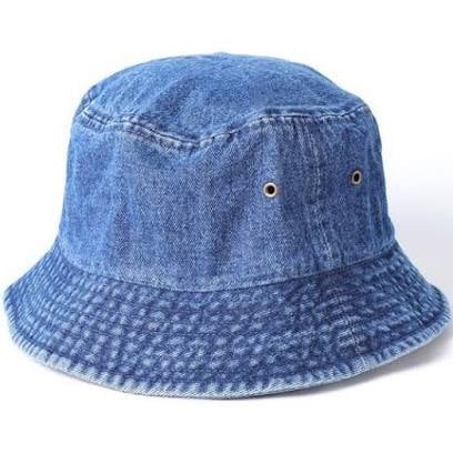 Image of Denim Bucket Hat (Dark)