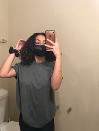 Satin Black Face Mask