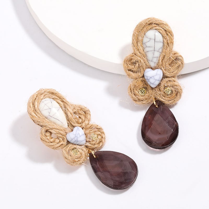 Image of Niche Style Threaded Earrings