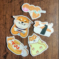 Image 2 of Shiba Inu Sticker Pack 