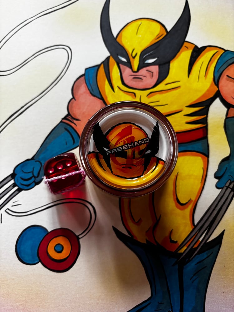 Image of Wolverine Duncan Freehand One with ink drawing