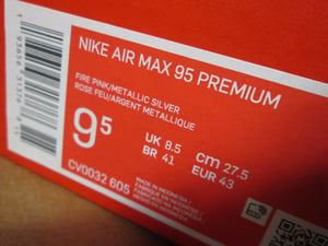 Image of Air Max 95 Premium "Fire Pink" 