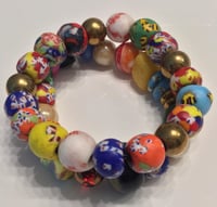 African Colored Beaded Bracelets