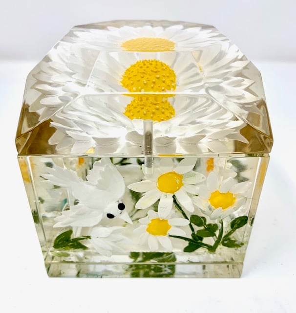 Image of Jumbo Mini Painted Daisy Box