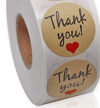 100 Thank you stickers