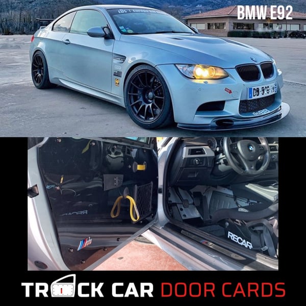 Image of BMW E92/E93 Track Car Door Cards